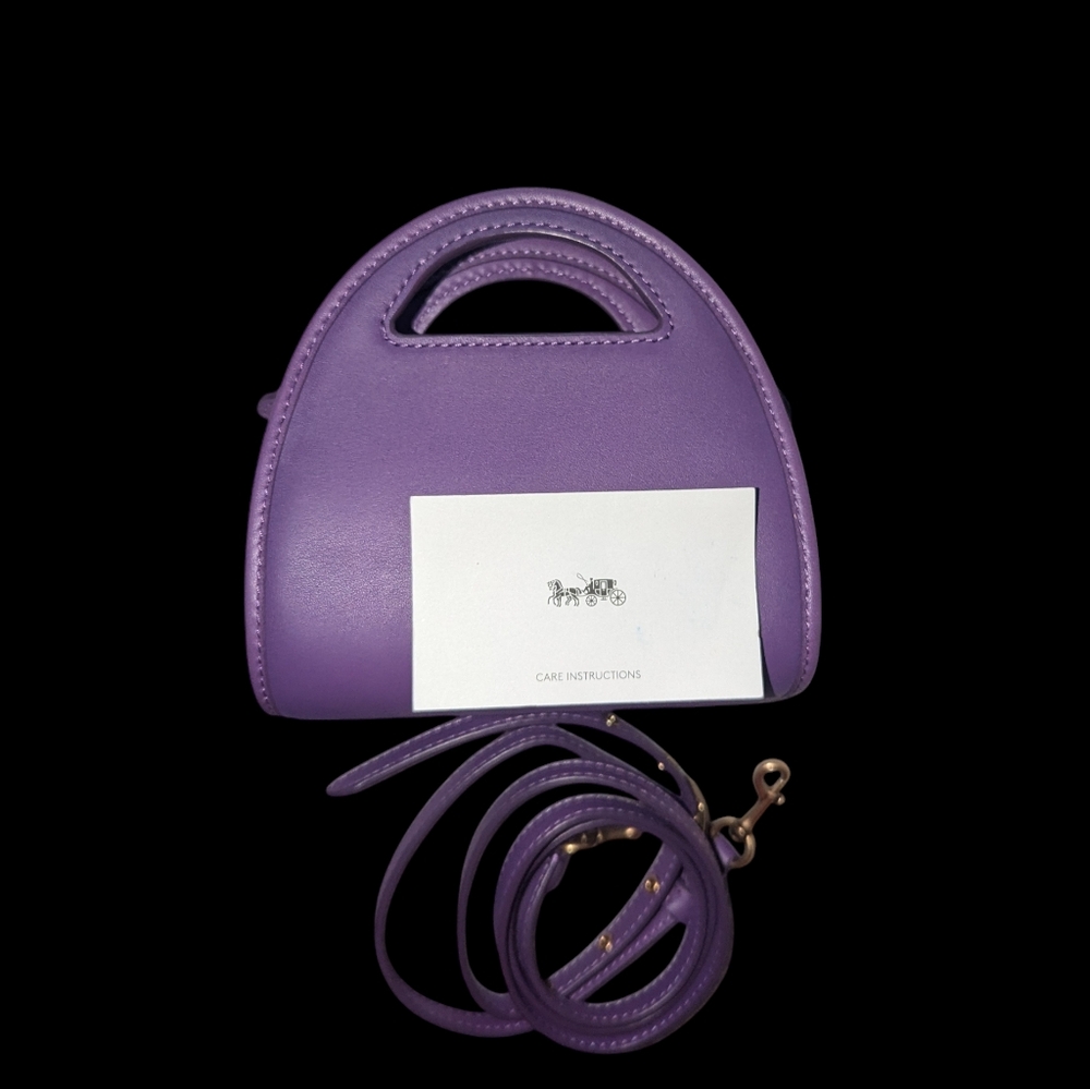 HTF Coach Originals mini top handle crossbody